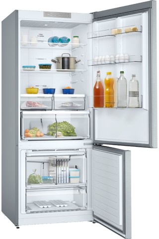 Alttan Donduruculu Buzdolabı 186 x 75 cm Kolay temizlenebilir Inox