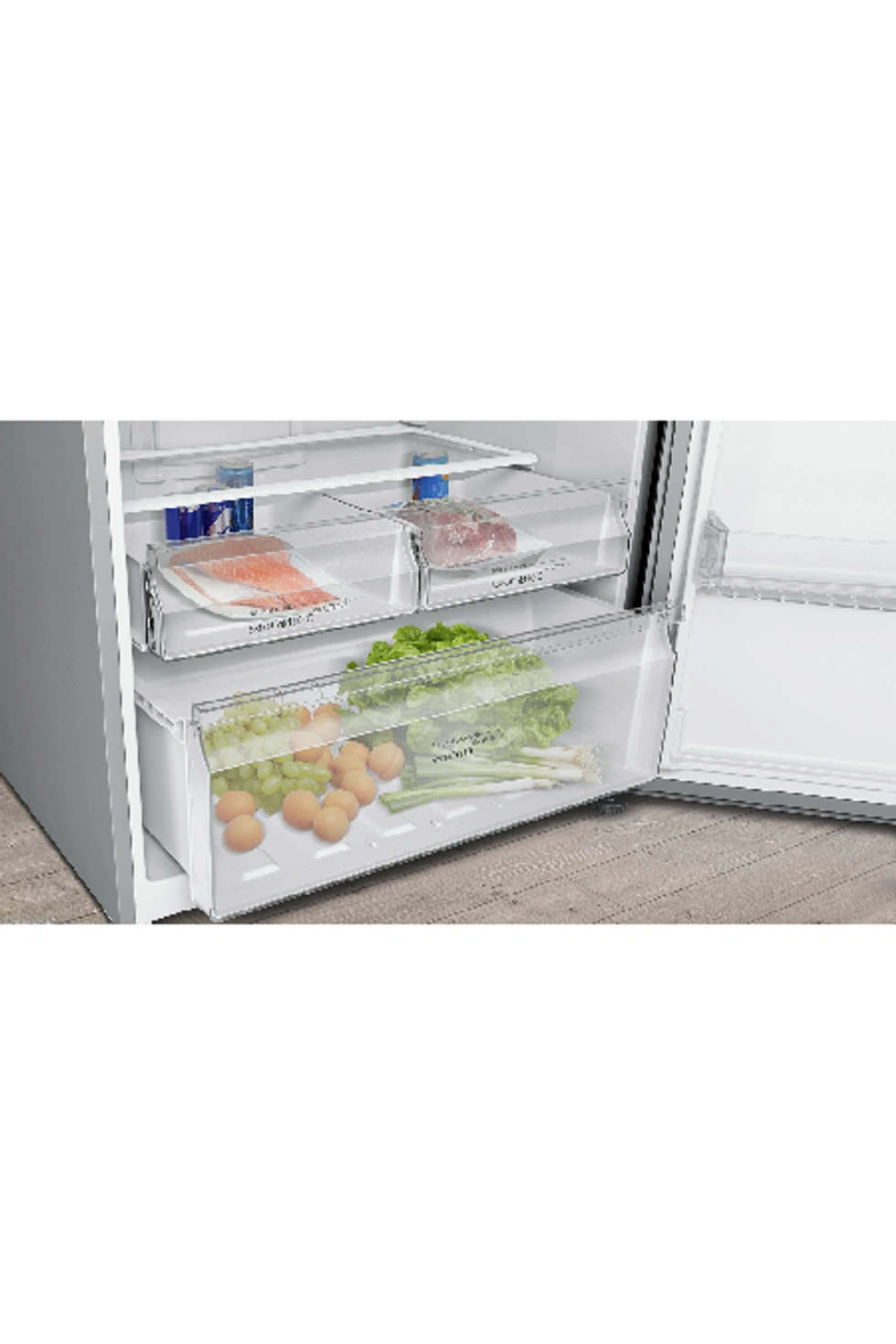 Üstten Donduruculu Buzdolabı 180.6 x 86 cm Kolay temizlenebilir Inox