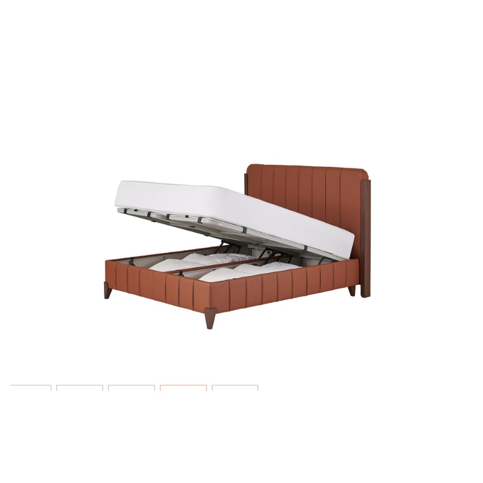 Melinda Başlıklı Baza 160x200 - 40206 Taba