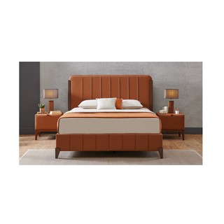 Melinda Başlıklı Baza 160x200 - 40206 Taba