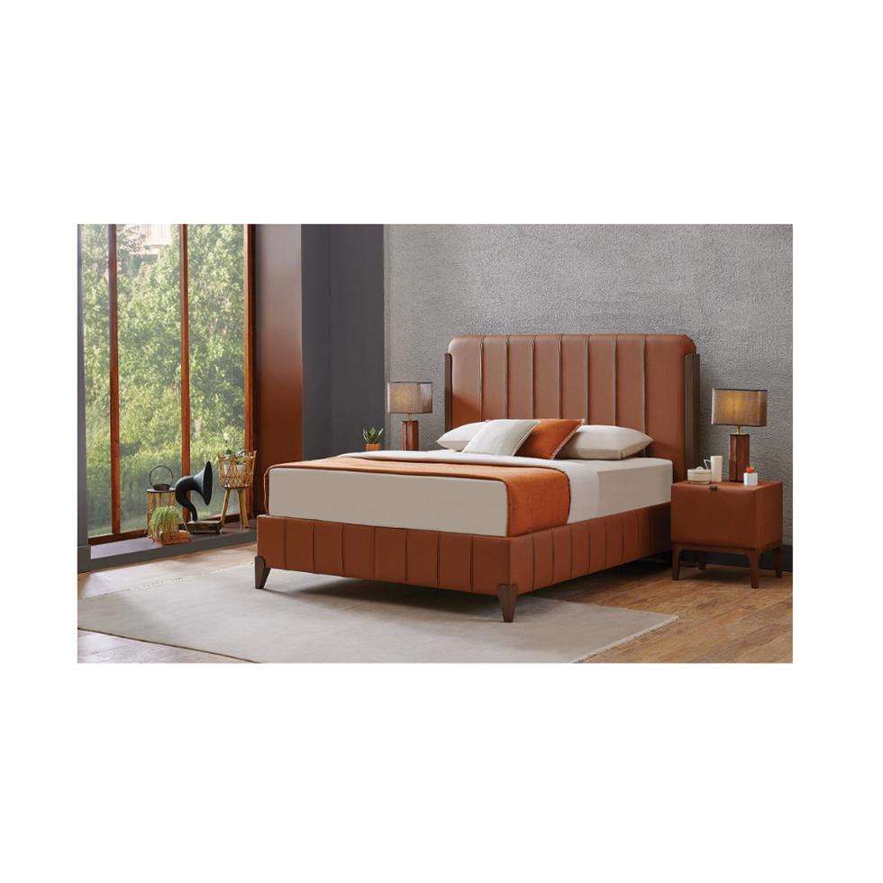 Melinda Başlıklı Baza 160x200 - 40206 Taba