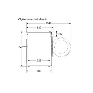 Çamaşır Makinesi 10 kg 1200 dev./dak