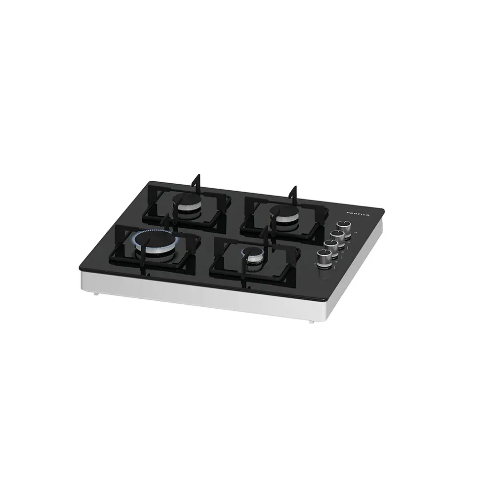 Set Üstü Gazlı Ocak 60 cm Siyah