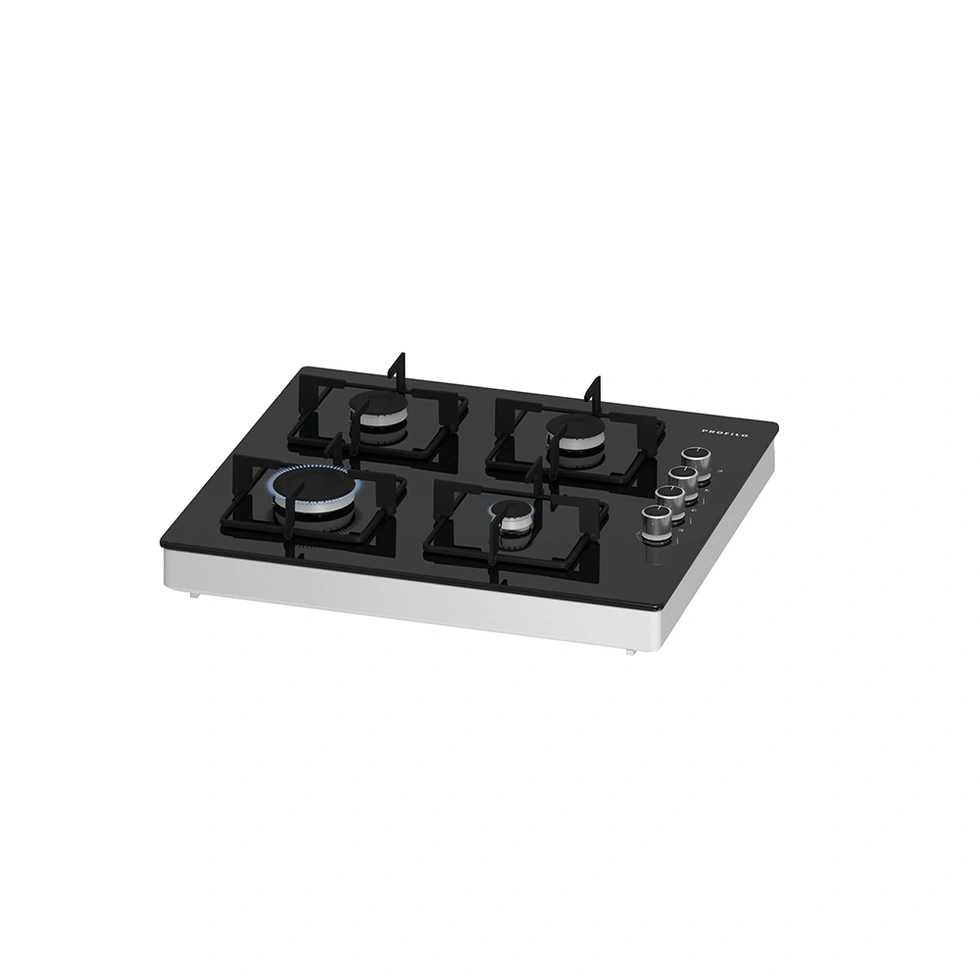 Set Üstü Gazlı Ocak 60 cm Siyah
